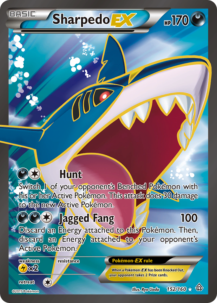 Sharpedo EX (152/160) [XY: Primal Clash] | Sanctuary Gaming