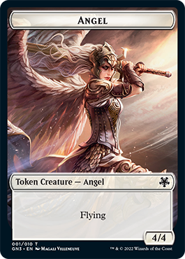 Zombie // Angel Double-Sided Token [Game Night: Free-for-All Tokens] | Sanctuary Gaming