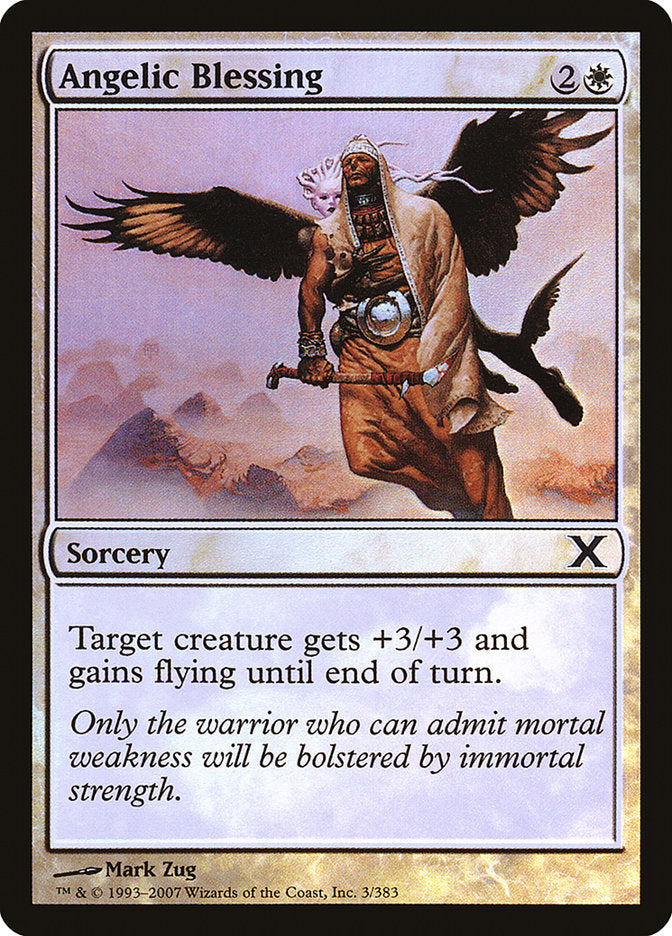 Angelic Blessing (Premium Foil) [Tenth Edition] | Sanctuary Gaming