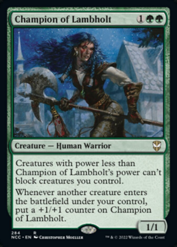 Champion of Lambholt [Streets of New Capenna Commander] | Sanctuary Gaming