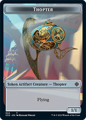 Elephant // Thopter Double-Sided Token [Starter Commander Decks] | Sanctuary Gaming