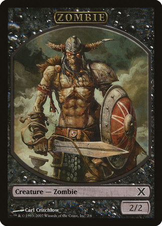 Zombie Token [Tenth Edition Tokens] | Sanctuary Gaming