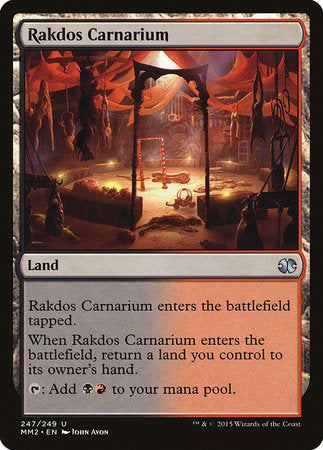 Rakdos Carnarium [Modern Masters 2015] | Sanctuary Gaming