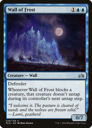 Wall of Frost [Planechase Anthology] | Sanctuary Gaming