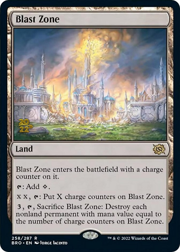 Blast Zone (258) [The Brothers' War: Prerelease Promos] | Sanctuary Gaming