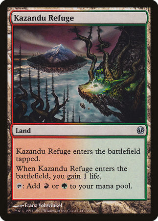 Kazandu Refuge [Duel Decks: Ajani vs. Nicol Bolas] | Sanctuary Gaming