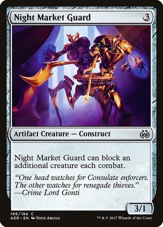 Night Market Guard [Aether Revolt] | Sanctuary Gaming