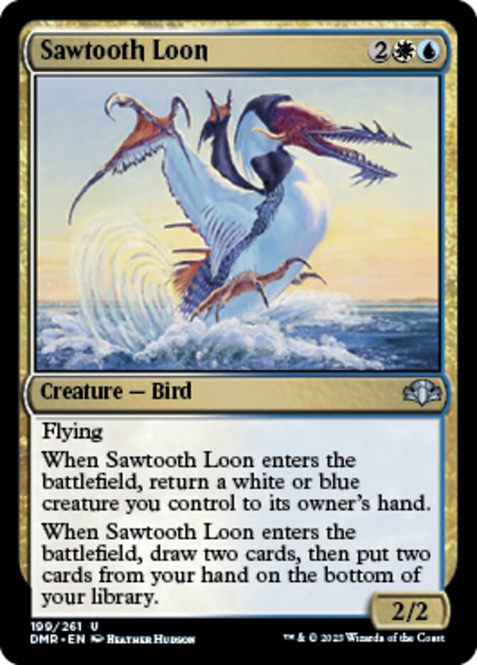 Sawtooth Loon [Dominaria Remastered] | Sanctuary Gaming