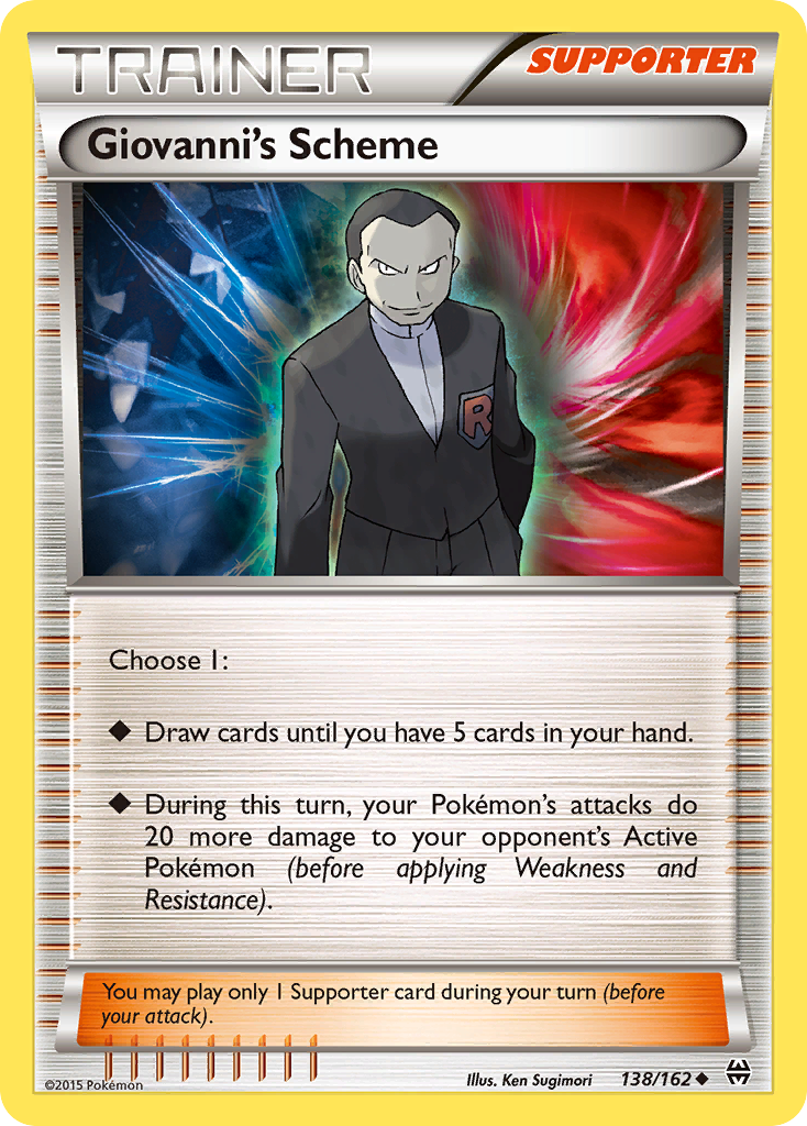 Giovanni's Scheme (138/162) [XY: BREAKthrough] | Sanctuary Gaming