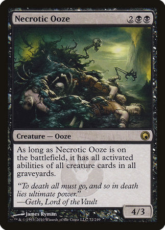 Necrotic Ooze [Scars of Mirrodin] | Sanctuary Gaming
