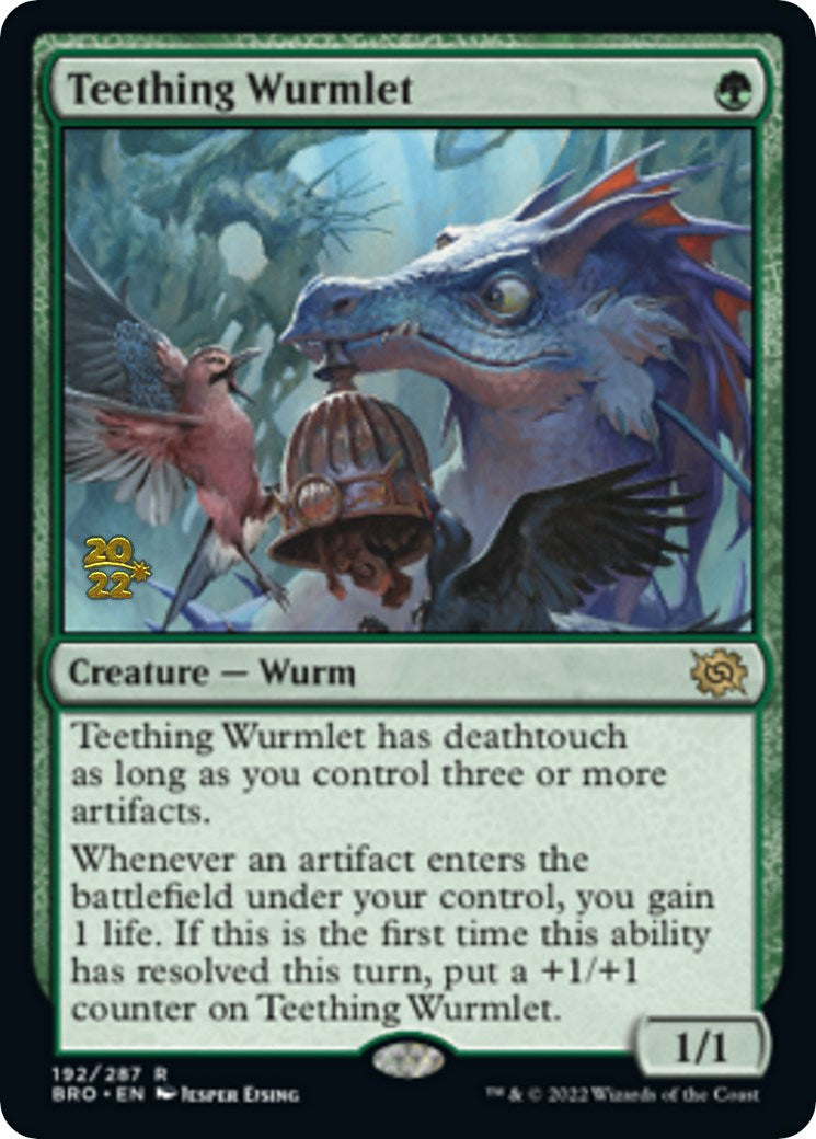 Teething Wurmlet [The Brothers' War: Prerelease Promos] | Sanctuary Gaming