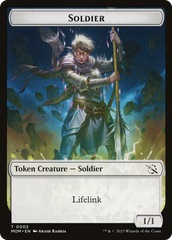 Soldier // Thopter Double-Sided Token [March of the Machine Tokens] | Sanctuary Gaming