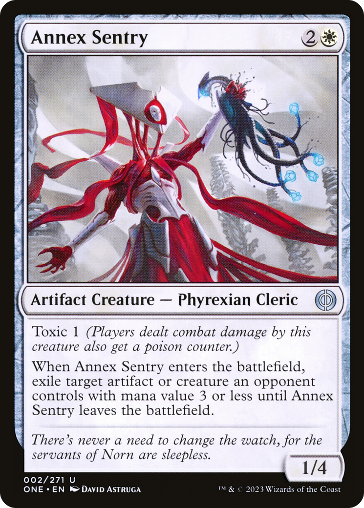 Annex Sentry [Phyrexia: All Will Be One] | Sanctuary Gaming