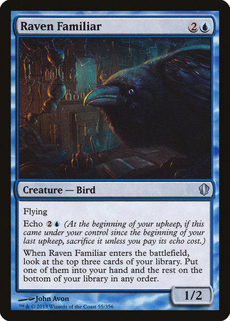 Raven Familiar [Commander 2013] | Sanctuary Gaming