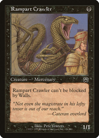 Rampart Crawler [Mercadian Masques] | Sanctuary Gaming