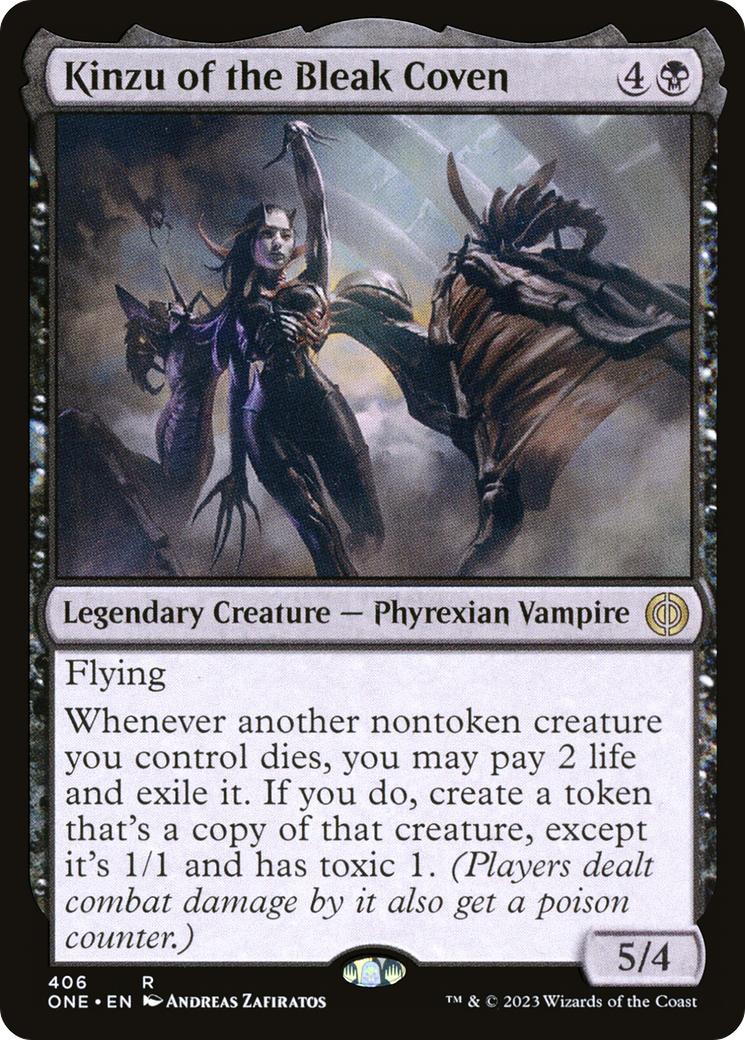 Kinzu of the Bleak Coven [Phyrexia: All Will Be One] | Sanctuary Gaming