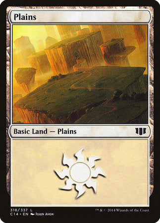 Plains (318) [Commander 2014] | Sanctuary Gaming