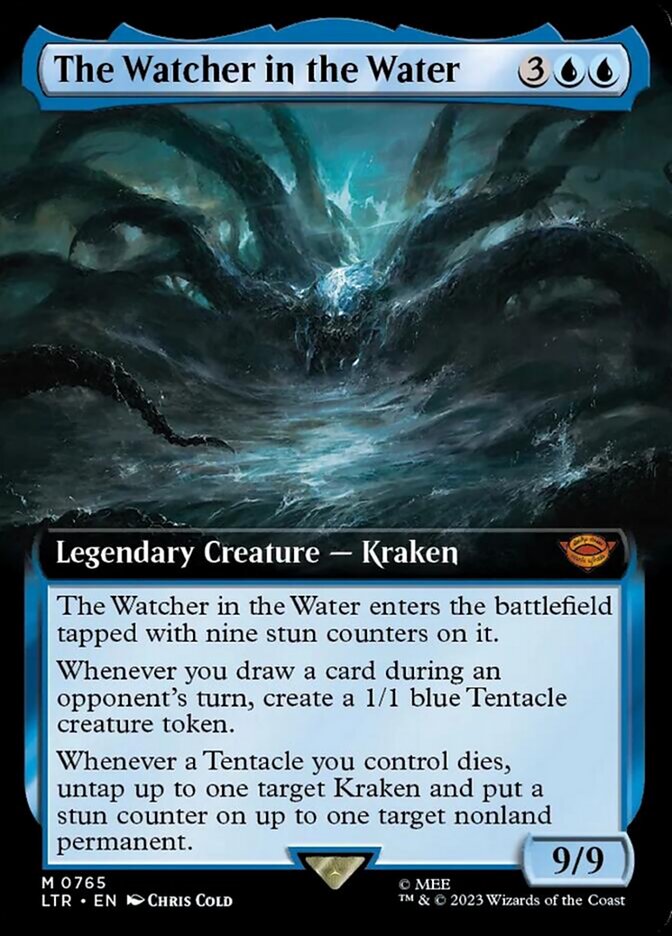The Watcher in the Water (Extended Art) (Surge Foil) [The Lord of the Rings: Tales of Middle-Earth] | Sanctuary Gaming