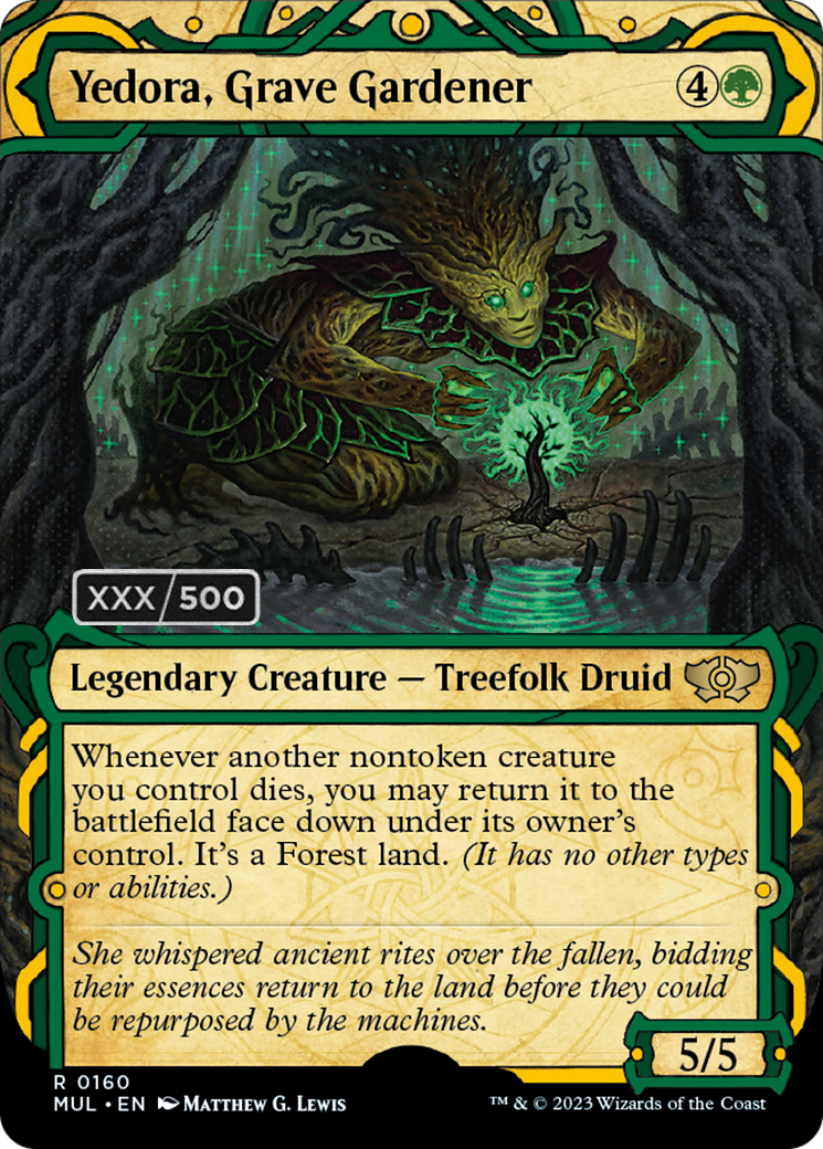 Yedora, Grave Gardener (Serialized) [Multiverse Legends] | Sanctuary Gaming
