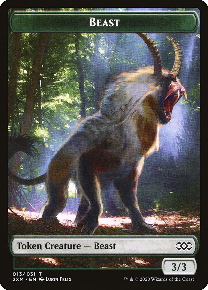 Beast Token [Double Masters] | Sanctuary Gaming