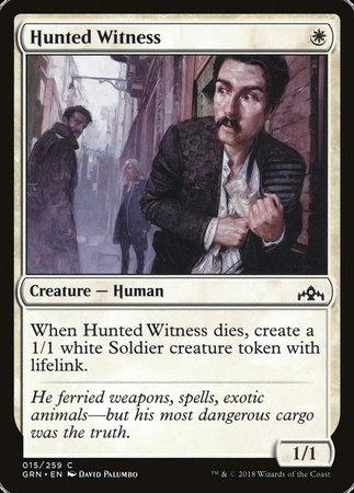 Hunted Witness [Guilds of Ravnica] | Sanctuary Gaming