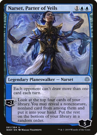 Narset, Parter of Veils [War of the Spark] | Sanctuary Gaming