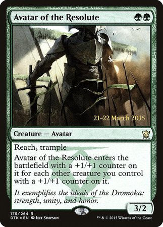 Avatar of the Resolute [Dragons of Tarkir Promos] | Sanctuary Gaming