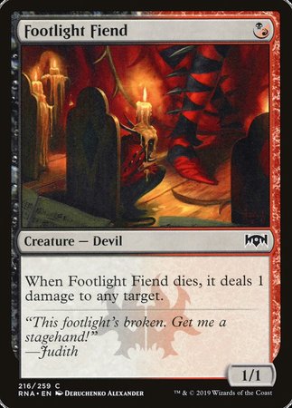 Footlight Fiend [Ravnica Allegiance] | Sanctuary Gaming