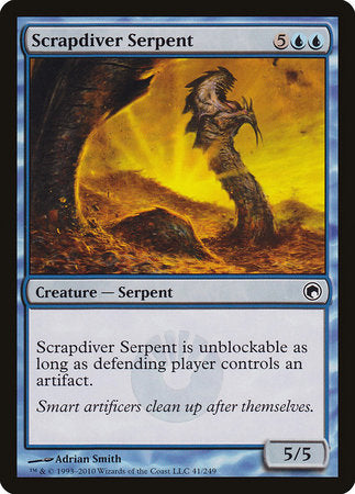 Scrapdiver Serpent [Scars of Mirrodin] | Sanctuary Gaming