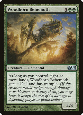 Woodborn Behemoth [Magic 2014] | Sanctuary Gaming