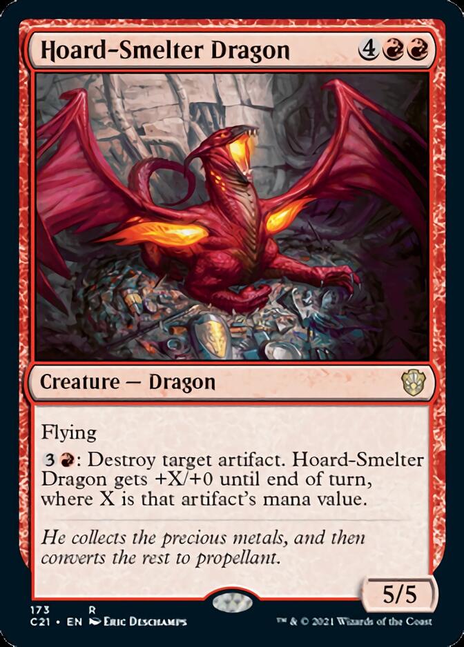 Hoard-Smelter Dragon [Commander 2021] | Sanctuary Gaming