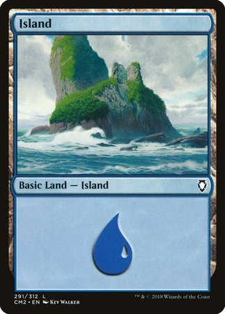 Island (291) [Commander Anthology Volume II] | Sanctuary Gaming