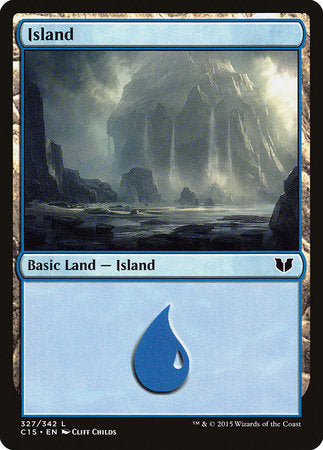 Island (327) [Commander 2015] | Sanctuary Gaming
