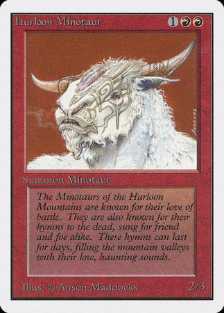 Hurloon Minotaur [Unlimited Edition] | Sanctuary Gaming