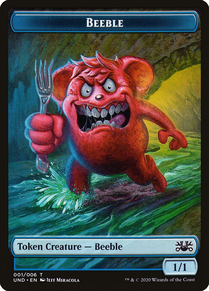 Beeble // Squirrel Double-sided Token [Unsanctioned Tokens] | Sanctuary Gaming