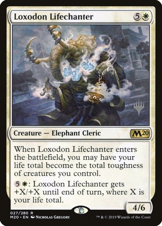 Loxodon Lifechanter [Core Set 2020 Promos] | Sanctuary Gaming