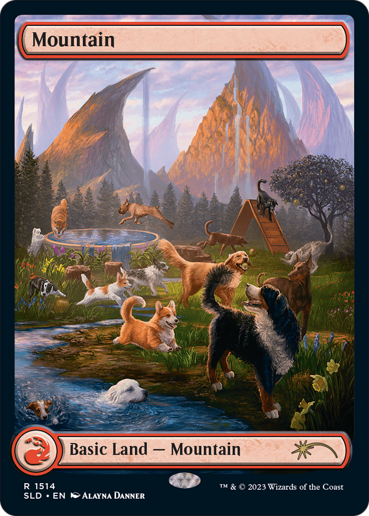 Mountain (1514) [Secret Lair Commander Deck: Raining Cats and Dogs] | Sanctuary Gaming