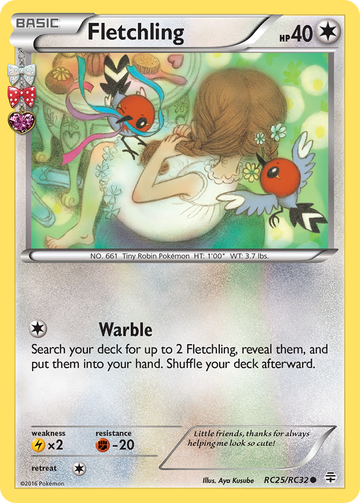 Fletchling (RC25/RC32) [XY: Generations] | Sanctuary Gaming