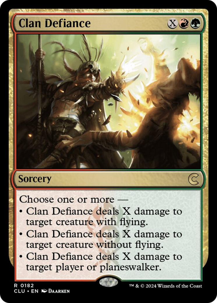 Clan Defiance [Ravnica: Clue Edition] | Sanctuary Gaming
