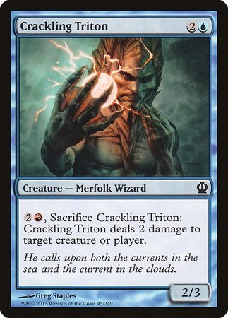 Crackling Triton [Theros] | Sanctuary Gaming