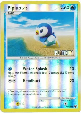 Piplup (71/100) [Burger King Promos: 2009 Collection] | Sanctuary Gaming