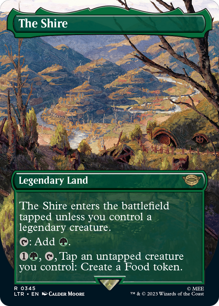 The Shire (Borderless Alternate Art) [The Lord of the Rings: Tales of Middle-Earth] | Sanctuary Gaming