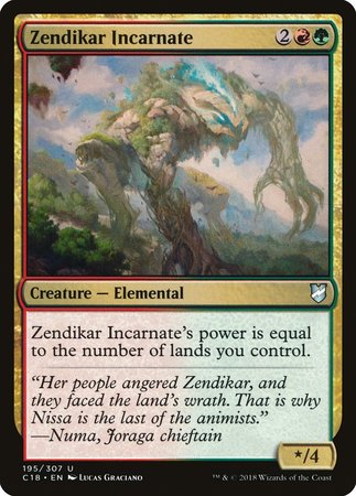 Zendikar Incarnate [Commander 2018] | Sanctuary Gaming