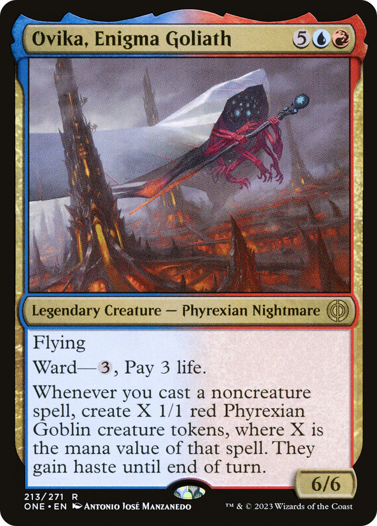 Ovika, Enigma Goliath [Phyrexia: All Will Be One] | Sanctuary Gaming