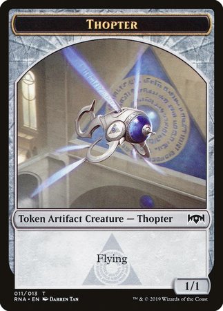 Thopter Token [Ravnica Allegiance Tokens] | Sanctuary Gaming