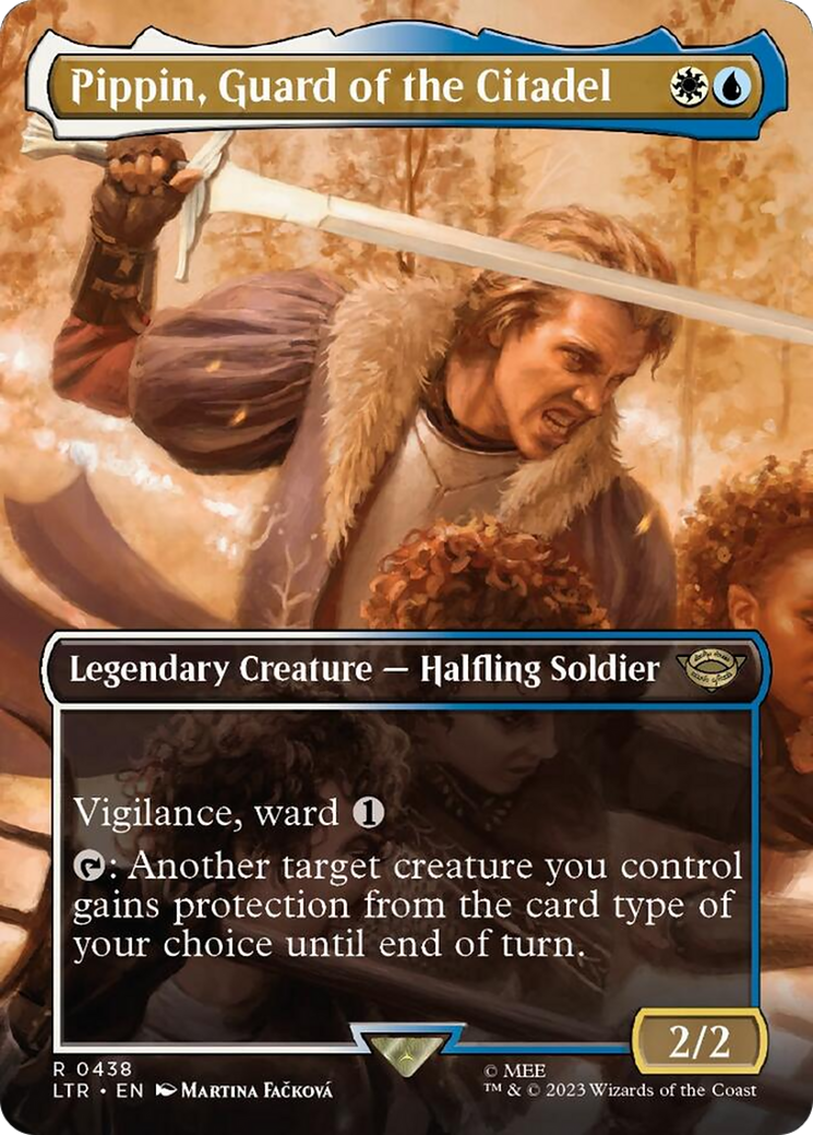 Pippin, Guard of the Citadel (Borderless Alternate Art) [The Lord of the Rings: Tales of Middle-Earth] | Sanctuary Gaming