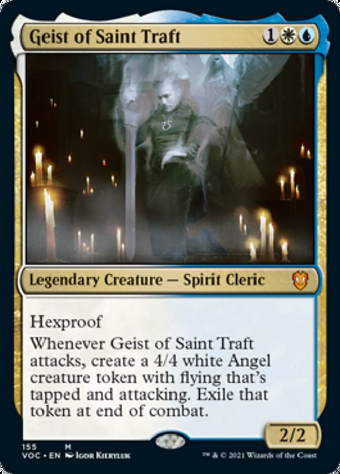 Geist of Saint Traft [Innistrad: Crimson Vow Commander] | Sanctuary Gaming