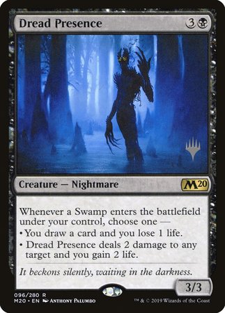 Dread Presence [Core Set 2020 Promos] | Sanctuary Gaming