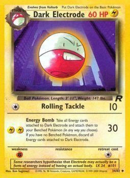 Dark Electrode (34/82) [Team Rocket Unlimited] | Sanctuary Gaming