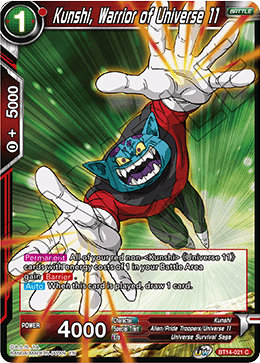 Kunshi, Warrior of Universe 11 (BT14-021) [Cross Spirits] | Sanctuary Gaming